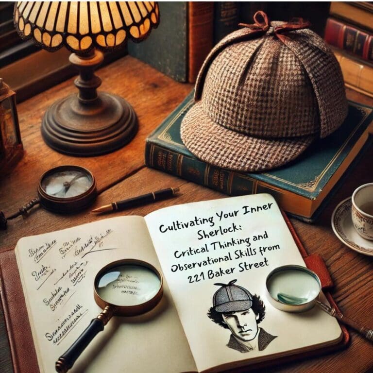 Cultivating your Inner Sherlock: Critical Thinking and Observational Skills from 221B Baker Street